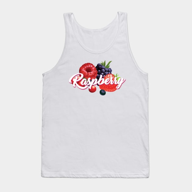 Raspberry Tank Top by Light Up Glow 